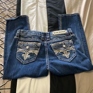 Rock Revival crop jeans
